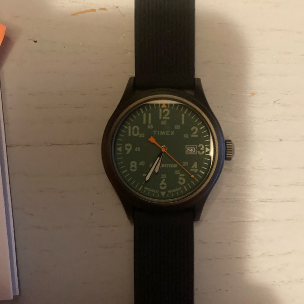 Timex expedition quick release band indigo